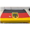 Image 1 : German Bundesdienstflagge State Flag with Federal Eagle Coat of Arms, 54 x 38"