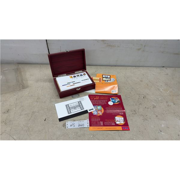 2005 Canada Post Official First Day Cover Collection in Wooden Presentation Box