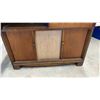 Image 3 : Marconi Console Radio in Wooden Cabinet, Circa 1950s, 29 x 14 x 31"