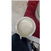 Image 6 : Medalta Potteries Ltd. Stoneware Water Cooler 5galwith Lid, Blue Stripe, Medicine Hat Alberta
