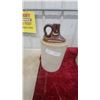 Image 2 : Two-Tone Stoneware Jugs with Brown Glaze Tops and Handles, Lot of 2