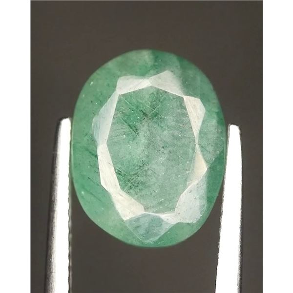 7.3 Ct Certified Emerald Gemstone ($7,100 Appraisal)