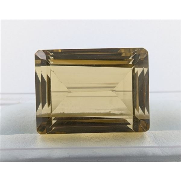 52.35 Ct Certified Signature Lemon Quartz Gemstone ($8,850 Appraisal)
