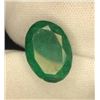 Image 1 : 15.85 Ct Certified Green Emerald Gemstone ($19,180 Appraisal)