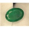 Image 2 : 15.85 Ct Certified Green Emerald Gemstone ($19,180 Appraisal)