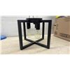 Image 2 : Ecco EW0802 Corner Interior LED Lights and Black Open-Frame Ceiling Light Fixture