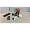 Image 1 : Panasonic KX-TGC383C 3-Handset Cordless Phone, Hole Punch, Coil Cord, and More