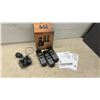 Image 2 : Panasonic KX-TGC383C 3-Handset Cordless Phone, Hole Punch, Coil Cord, and More