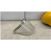 Image 8 : Cacem Open-Face Motorcycle Helmet in Yellow with Clear Visor