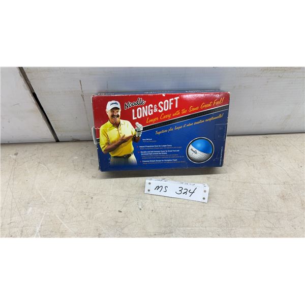 New Noodle Long and Soft Golf Balls 15-Ball Box