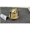 Image 1 : CSI Medallion Desk Clock with Gold-Toned Face and Roman Numerals