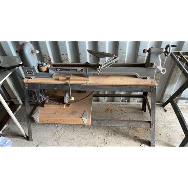 Rockwell/Beaver Wood Lathe on Steel Stand