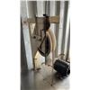 Image 4 : Custom-Built Belt-Driven Metal Band Saw with Steel Table and Electric Motor