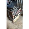 Image 2 : Solar 230 Amp AC Arc Welder Model N6N with Infinite Control and Welding Leads