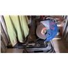Image 2 : Mastercraft 14" Chop Saw, Model 35-6065-6, 120V, 15A, 3800 RPM, with Custom Stand