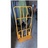 Image 1 : Yellow Steel Two-Wheel Hand Truck with Pneumatic Tires