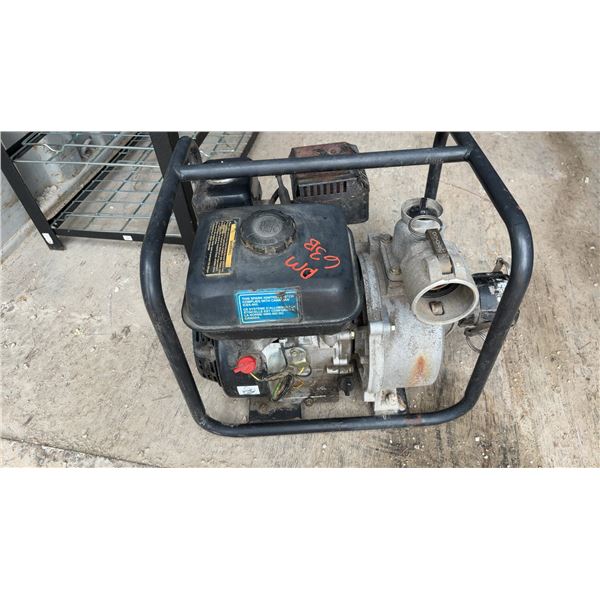 Power Fist 6.5 Horsepower Portable Gasoline Water Pump, Model 8102048