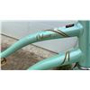 Image 2 : Huffy Deluxe 26" Cruiser Bicycle in Mint Green with Basket and Rear Rack