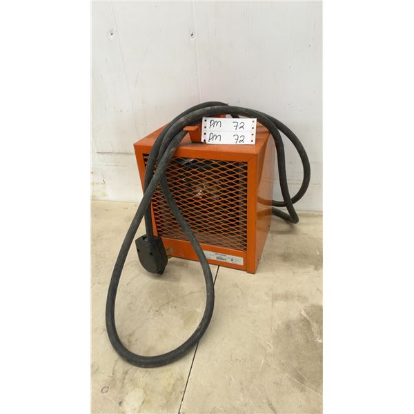 Electromode ECH-4800B Industrial Electric Heater, 4800 Watt, 240 Volt, 60 Hertz, NEMA 6-30P Plug