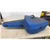 Image 6 : Husqvarna 55 Gas-Powered Chainsaw with Blue Plastic Carrying Case