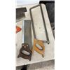 Image 3 : Collection of Hand Saws, Hacksaws and Bow Saws