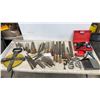 Image 1 : Assorted Files, Rasps, Victor Drill Index, Soldering Kit, Pop Riveter, Clamps, and More