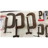 Image 5 : Assorted C-Clamps Including Mastercraft 4", Vise, Level, Socket Set, and More