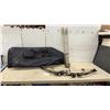 Image 1 : Hoyt VTEC Compound Bow with Camouflage Finish, Soft Case, Arrows Quiver, and More