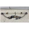 Image 4 : Hoyt VTEC Compound Bow with Camouflage Finish, Soft Case, Arrows Quiver, and More