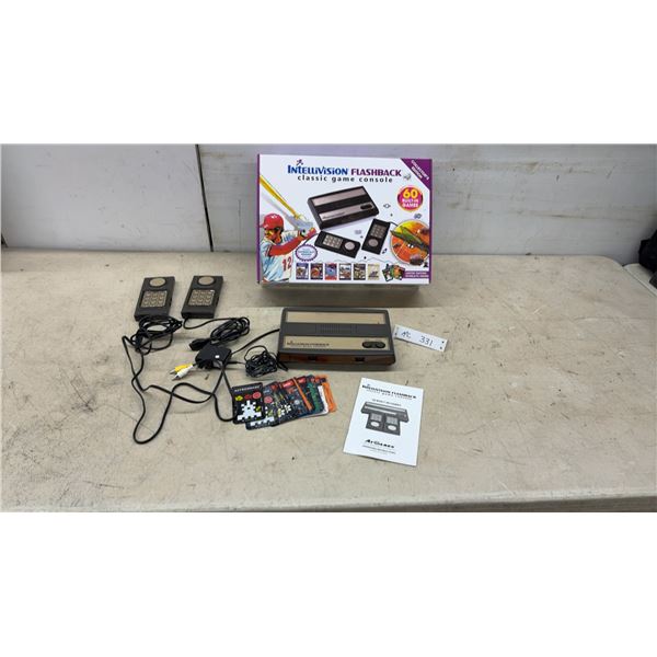 AtGames Intellivision Flashback Classic Game Console Collector's Edition with Controllers and More