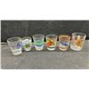 Image 6 : Collection of Souvenir Shot Glasses Including Hard Rock Cafe, Kansas, Montana, and More