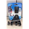 Image 3 : New Scotty 433 Coaming/Gunnel Clamp Mount with Gear-Head, Magnetic Knife Holder, Blue Hard Hat