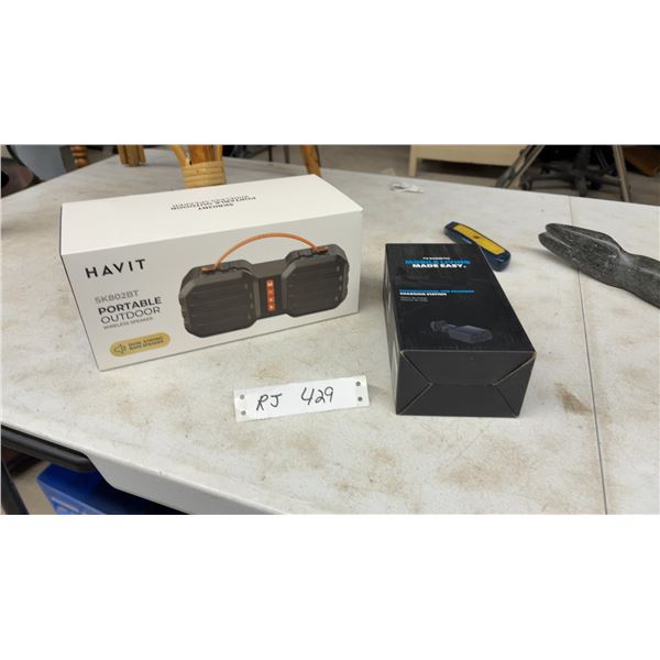 Havit SK802BT Portable Outdoor Wireless Speaker and Dometic PowerChannel USB Charger and More