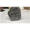 Image 7 : Two Soapstone Sculptures Including T. Jakes 1995 Abstract, 6 1/2" H and Inuit Animal Carving, 15" H