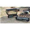 Image 1 : RedRock Tow-Behind 48" Lawn Sweeper with Mesh Collection Bag and Extra Sweeper Head for Parts