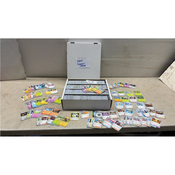 3,200 Pokémon Trading Cards