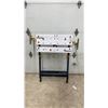 Image 1 : Mastercraft Portable Folding Workbench, Model 55-6859-4, Adjustable Clamping Surface