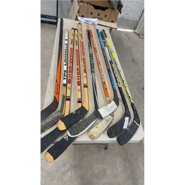 10 Right Hockey Sticks: Sher-Wood, Easton Synergy HTX, Bauer Nexus N2700, Reebok 18K, and More