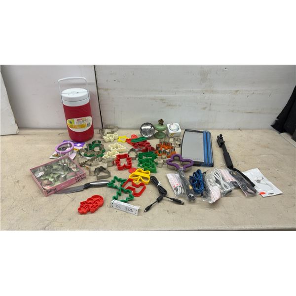 Coleman 1/2-Gallon Insulated Beverage Jug, Cookie Cutters, Paper Trimmer, and More