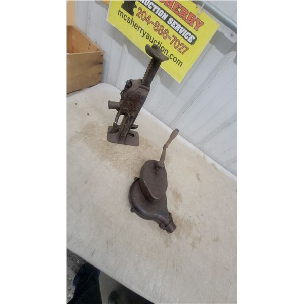 Canadian Forge Blower and Vintage Auto Jack