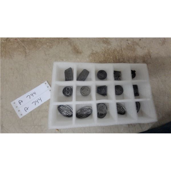 Collection of Vintage Railroad and Club Metal Tokens