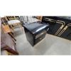 Image 11 : Black Lacquer and Gold Trim Bedroom Set with Dresser63 x 30 x 16.6", Mirror, 45 x 36" Chest
