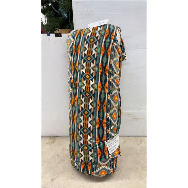 Fleece Design-4 Color No. 4 Printed Fabric, 15 Yards, 58" Width. Can't Confirm Quanity.