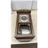 Image 7 : 31-Day Pendulum Wall Clock with Key, Pendulum, Chime Rods, Needs Some TLC