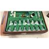 Image 4 : Multi-Game Set with Glass Chess Pieces, Dominoes, Dice, and Wooden Case