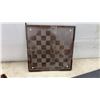 Image 7 : Multi-Game Set with Glass Chess Pieces, Dominoes, Dice, and Wooden Case