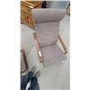 Image 6 : Pair of IKEA Poäng Armchairs with Medium Brown Bentwood Frames and Taupe Fabric Cushions