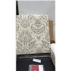 Image 3 : 2 Dreams Idea CH0036 Wingback Armchair in Damask Upholstery, Unassembled in Box