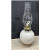Image 2 : 4 Oil Lamps Including Two Paloma Brand in Box, All with Chimneys