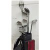 Image 8 : Mixed Golf Club Set with Wilson Fat Shaft Driver, Rawlings Irons, and Matrix Bag